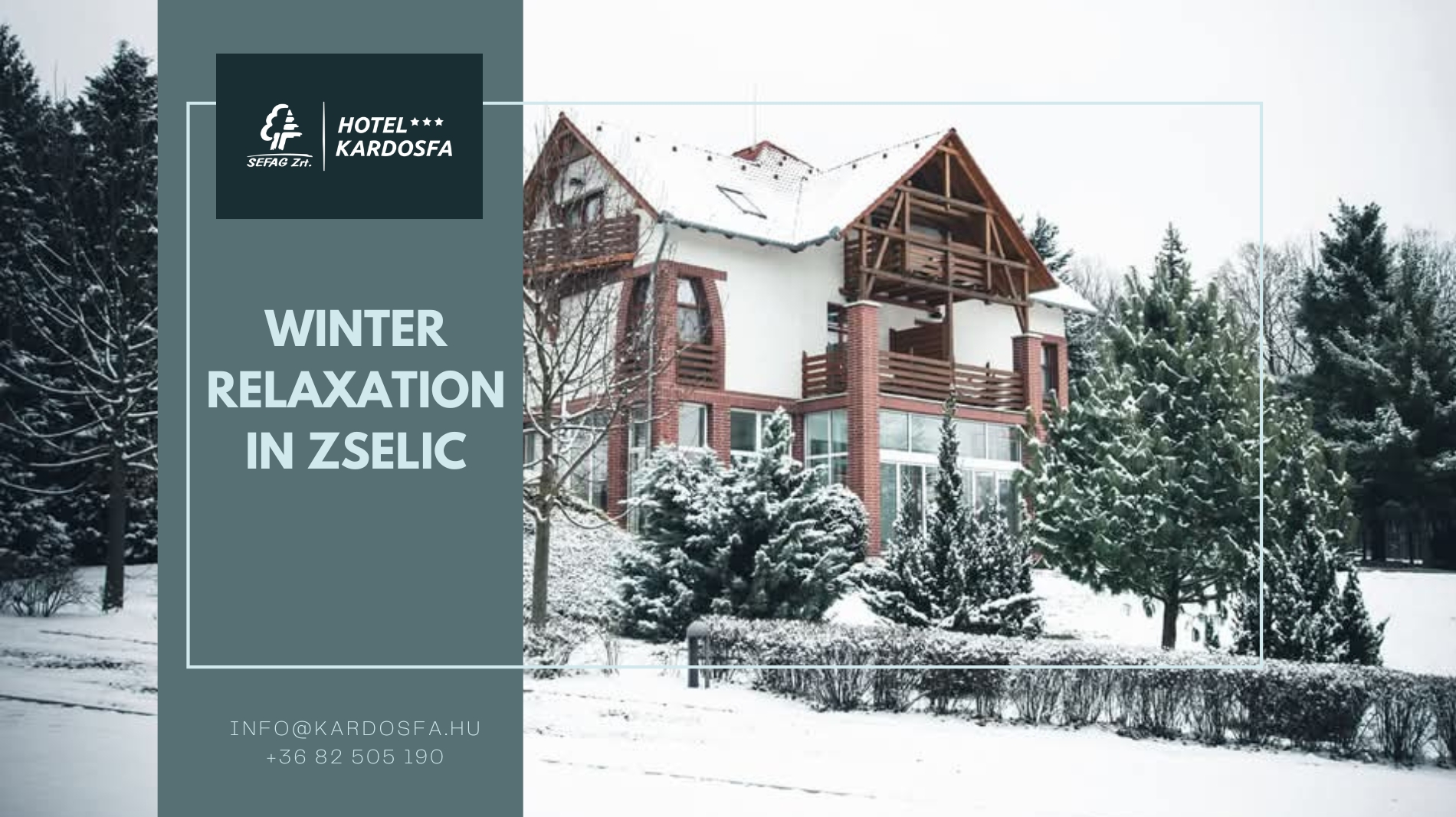 Winter relax in Zselic