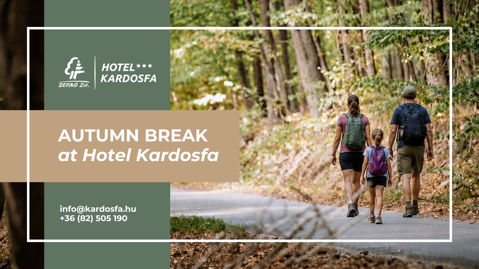 Autumn break at Hotel Kardosfa