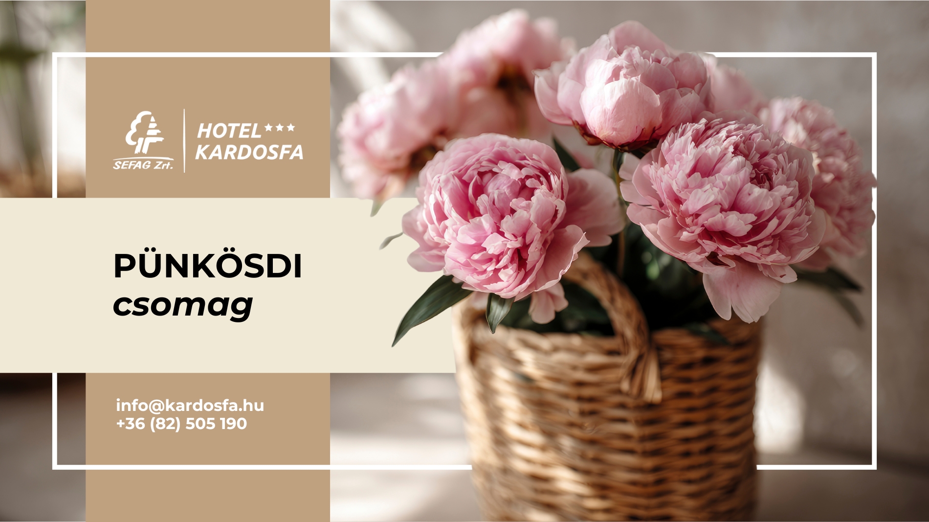 Pünkösdi kikapcsolódás a Kardosfa Hotelben