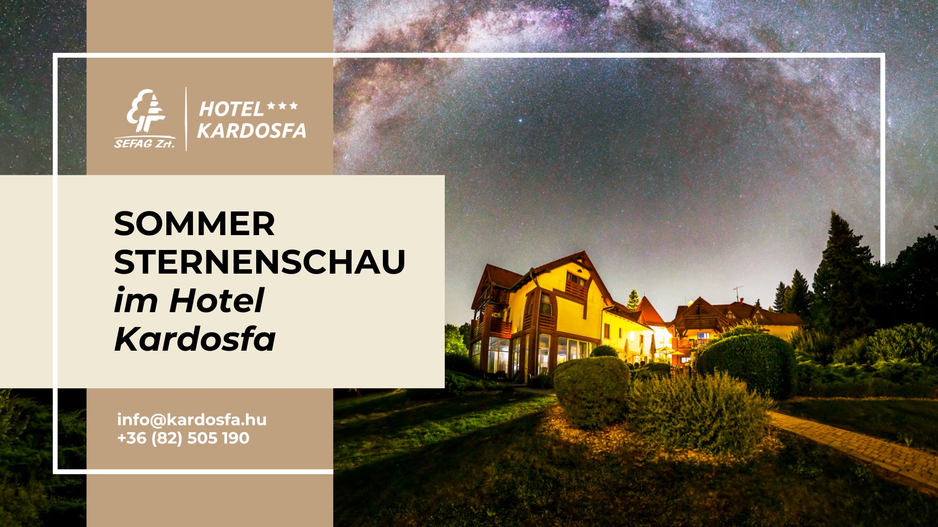 Sommer Sternenschau