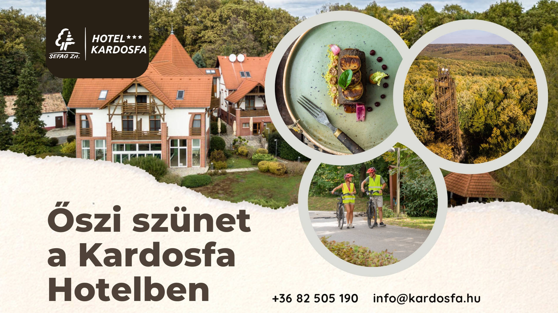 Őszi szünet a Kardosfa Hotelben