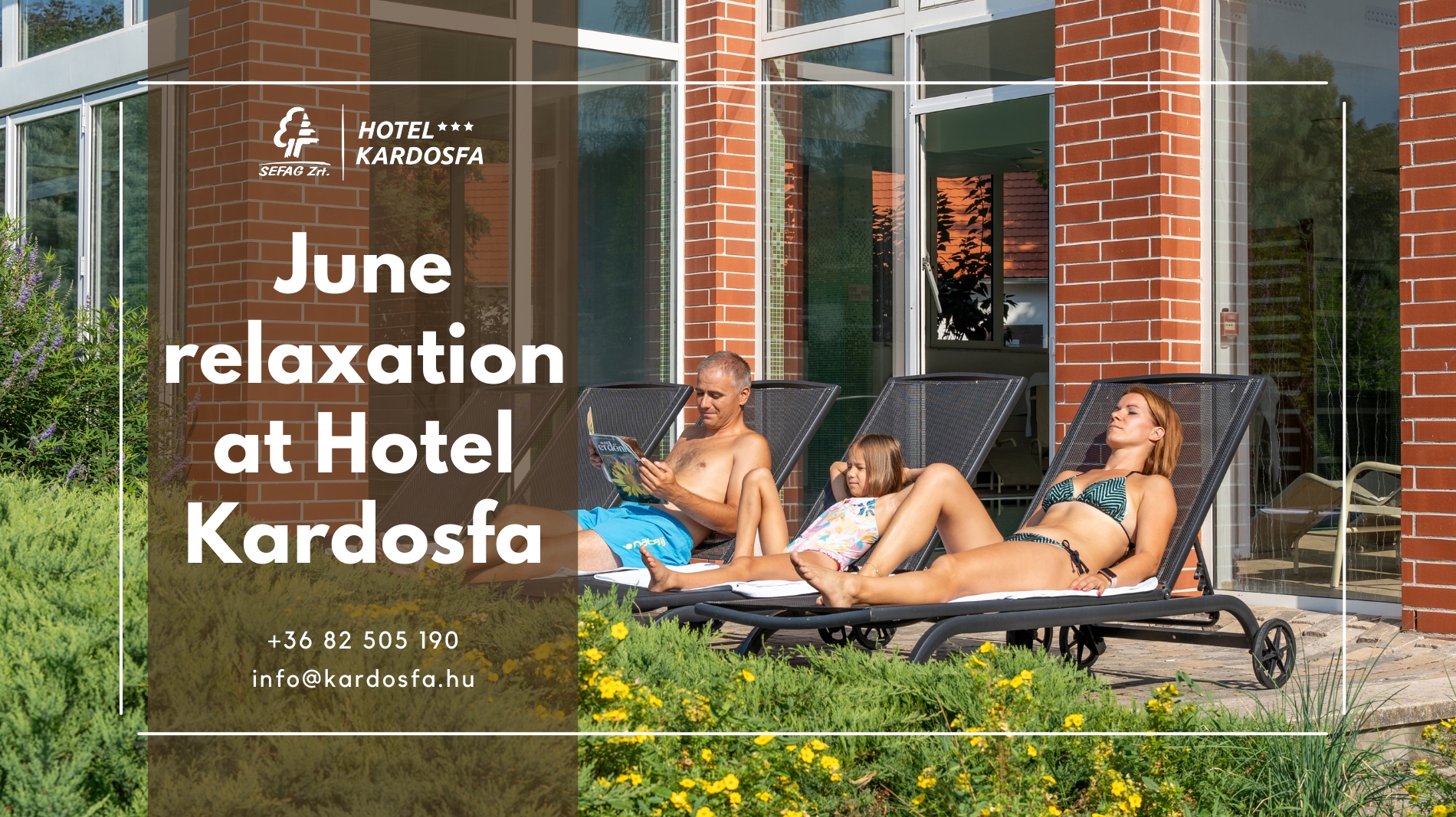 June relaxation at Hotel Kardosfa