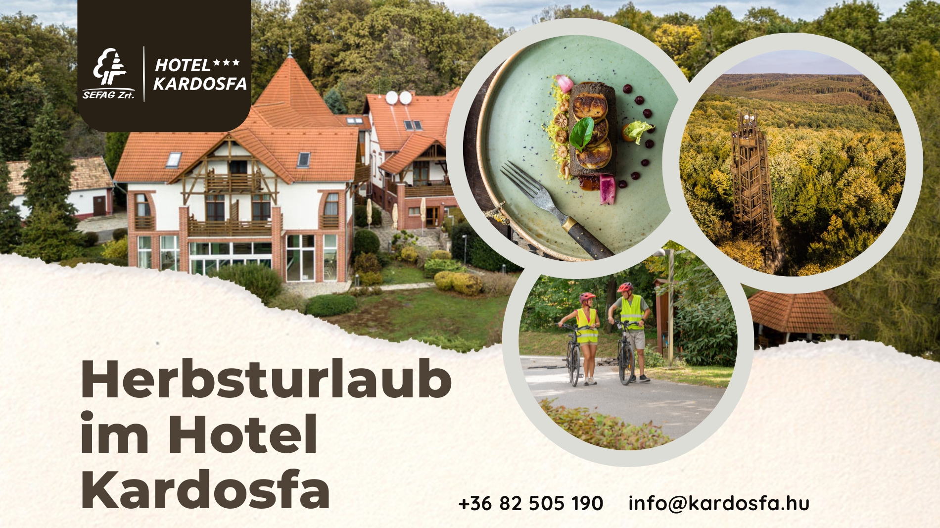 Herbsturlaub im Hotel Kardosfa